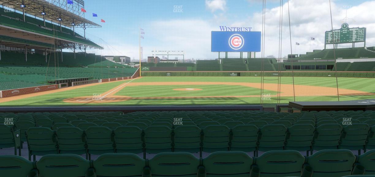 Wrigley Field - Section 122 Seat View