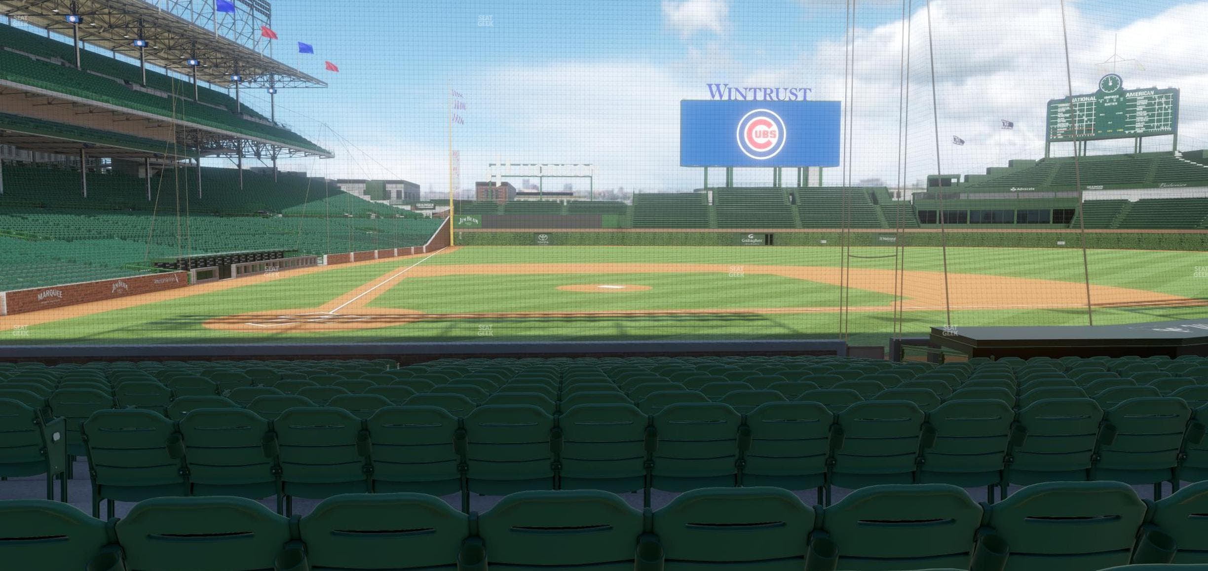 Wrigley Field - Section 122 Seat View