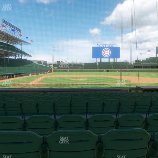 Wrigley Field - Section 122 Seat View