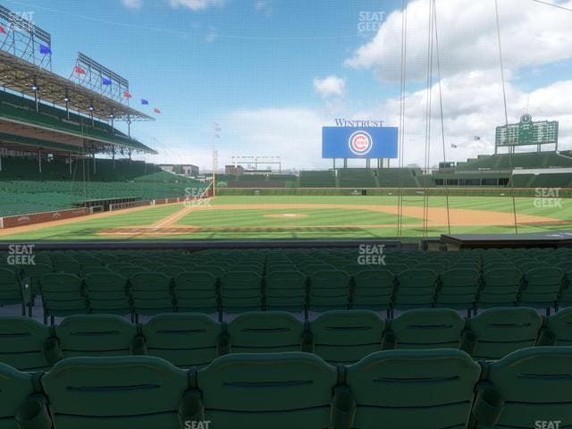 Wrigley Field - Section 122 Seat View