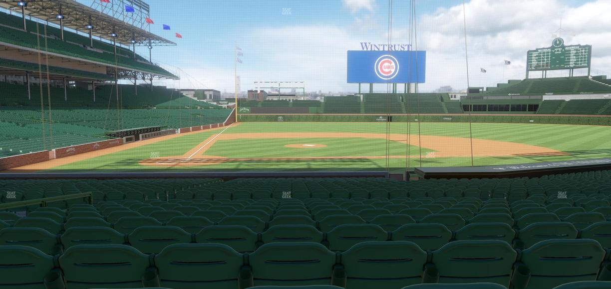 Wrigley Field - Section 122 Seat View