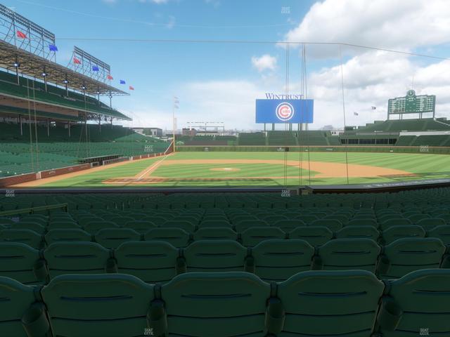 Wrigley Field - Section 122 Seat View