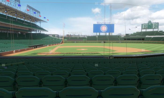 Wrigley Field - Section 122 Seat View