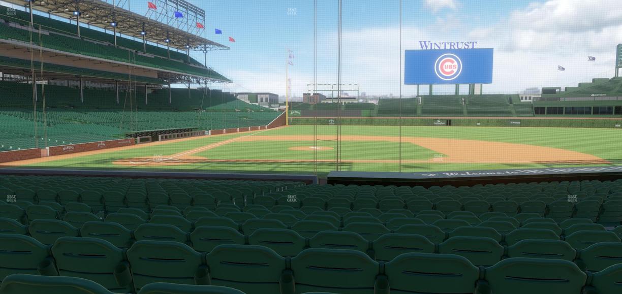 Wrigley Field - Section 123 Seat View