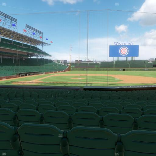 Wrigley Field - Section 123 Seat View