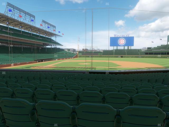 Wrigley Field - Section 123 Seat View