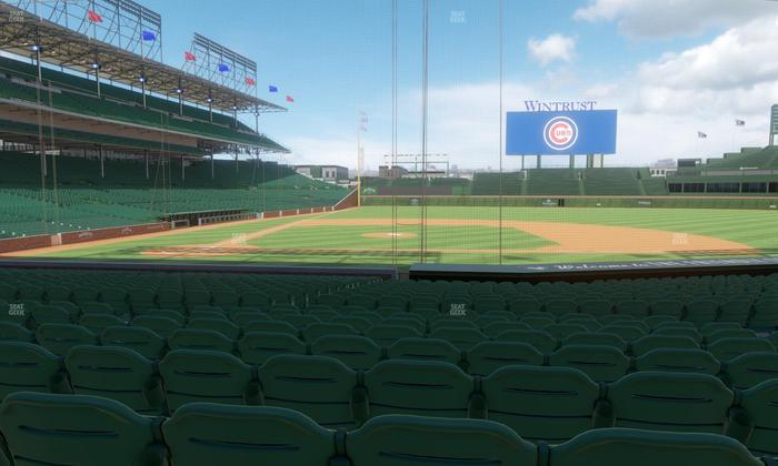 Wrigley Field - Section 123 Seat View