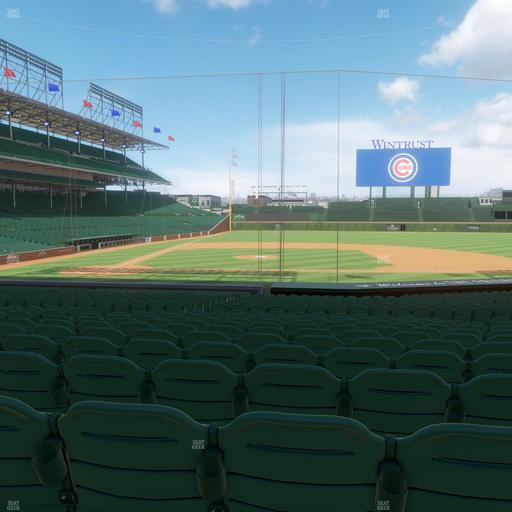 Wrigley Field - Section 123 Seat View