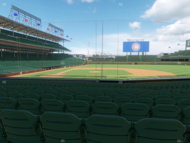 Wrigley Field - Section 123 Seat View