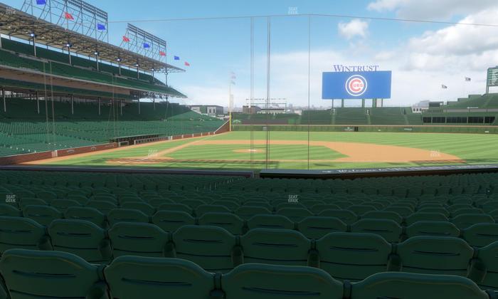 Wrigley Field - Section 123 Seat View