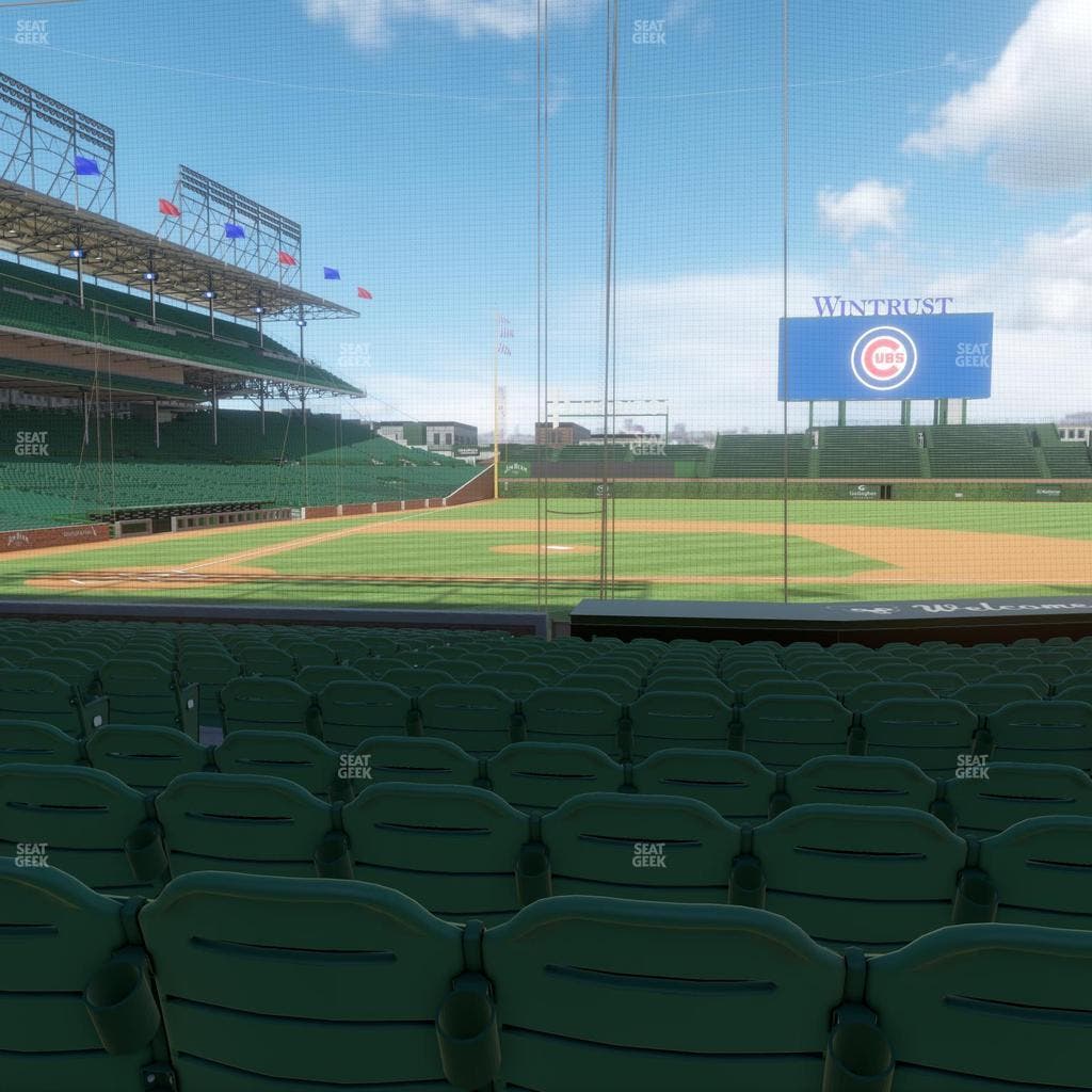 Wrigley Field - Section 123 Seat View