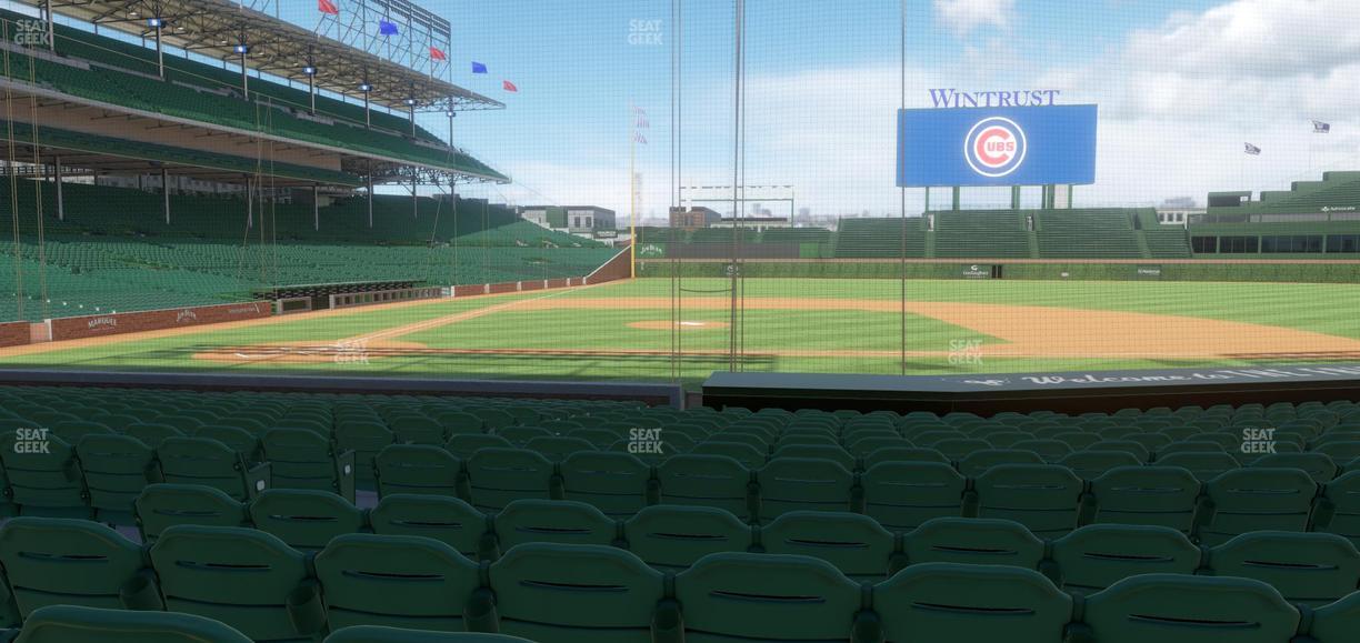 Wrigley Field - Section 123 Seat View