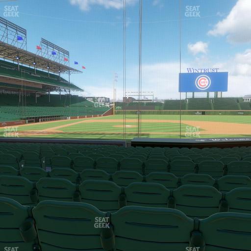 Wrigley Field - Section 123 Seat View