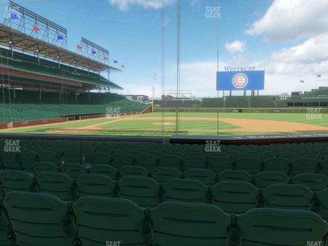 Wrigley Field - Section 123 Seat View