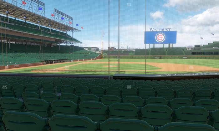 Wrigley Field - Section 123 Seat View