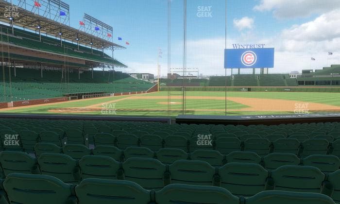 Wrigley Field - Section 123 Seat View