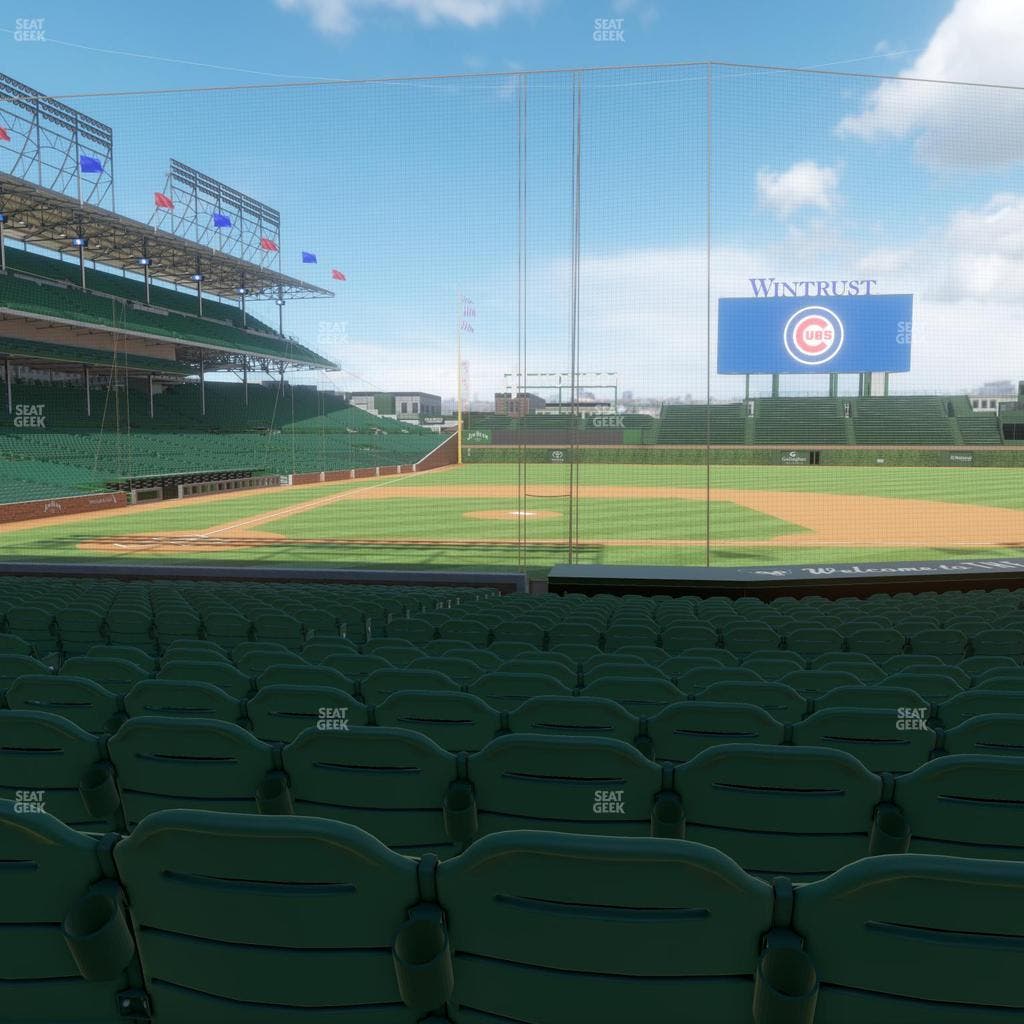 Wrigley Field - Section 123 Seat View