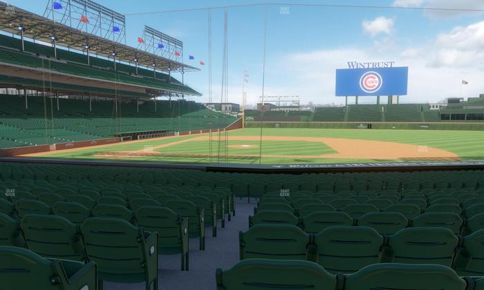 Wrigley Field - Section 124 Seat View