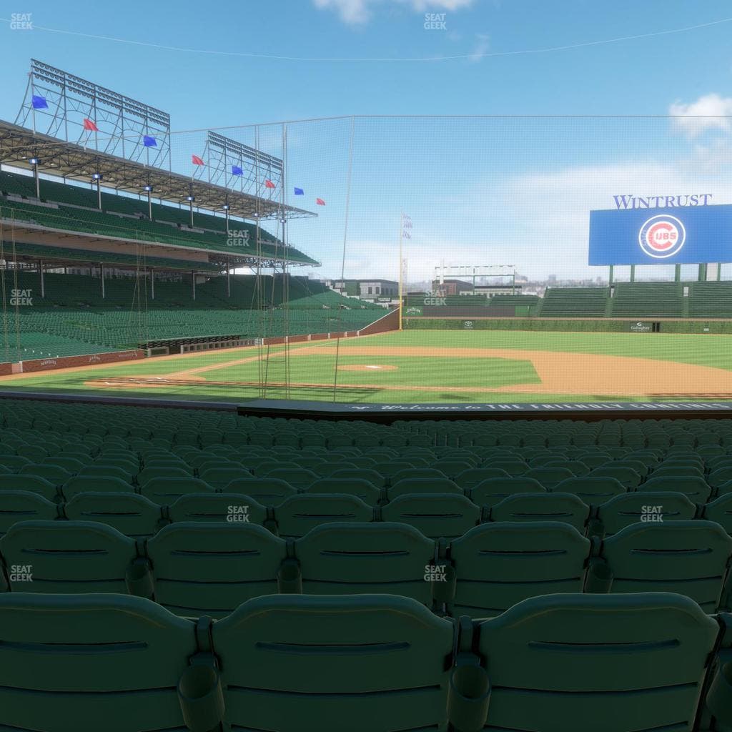 Wrigley Field - Section 124 Seat View