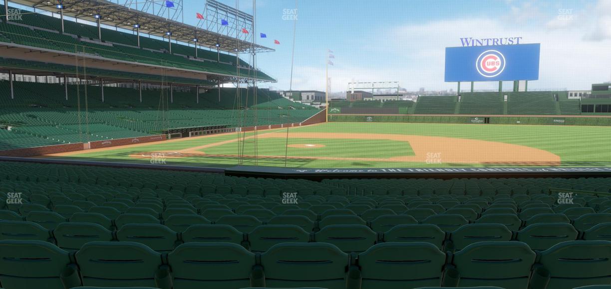Wrigley Field - Section 124 Seat View