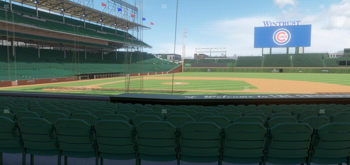 Wrigley Field - Section 124 Seat View