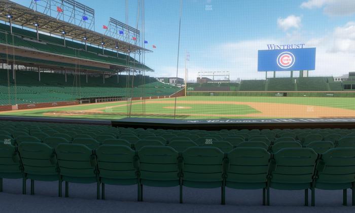 Wrigley Field - Section 124 Seat View