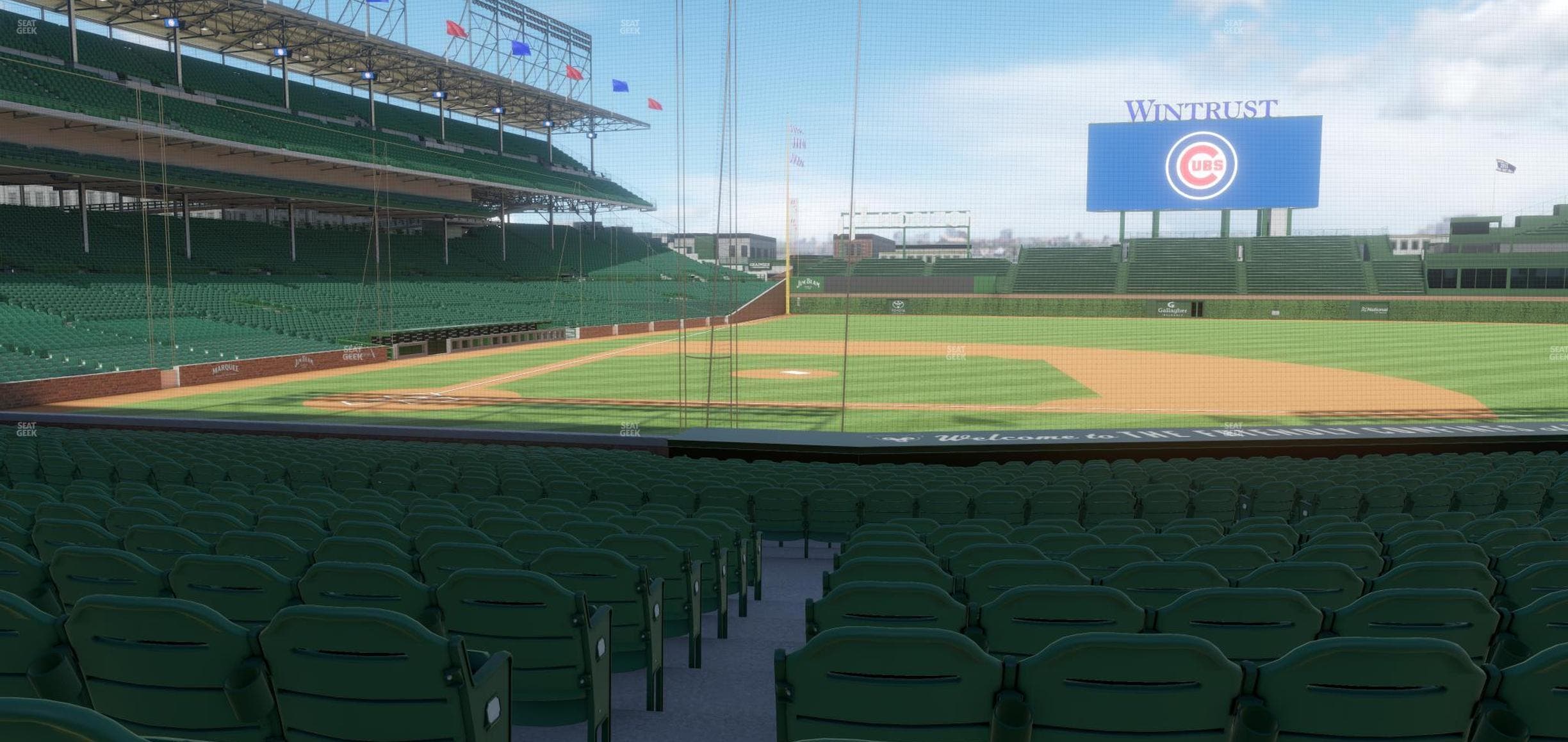 Wrigley Field - Section 124 Seat View