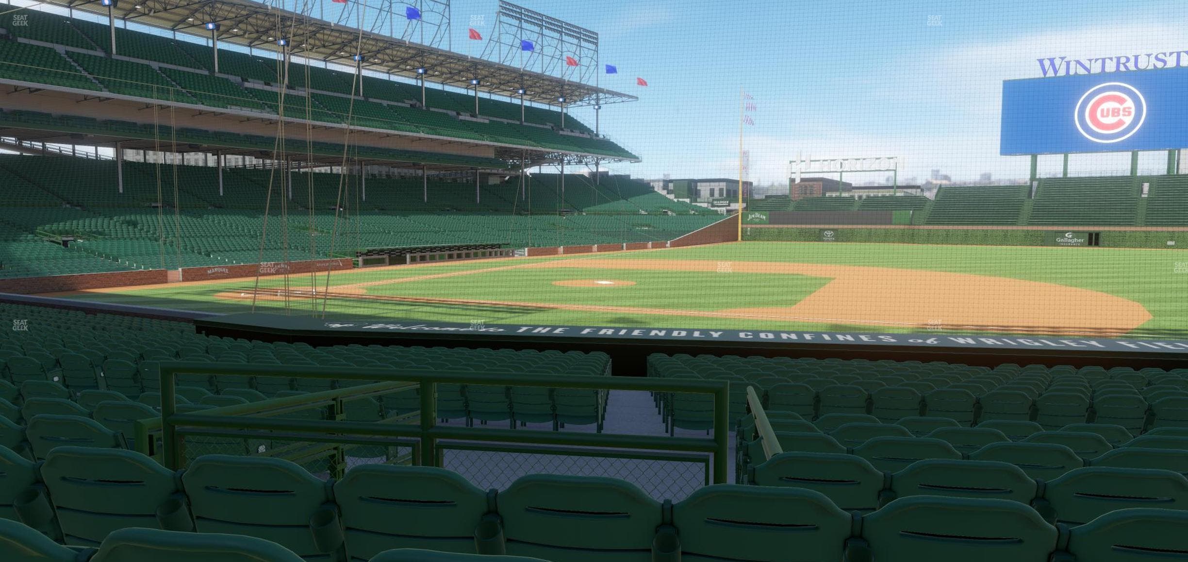 Wrigley Field - Section 125 Seat View