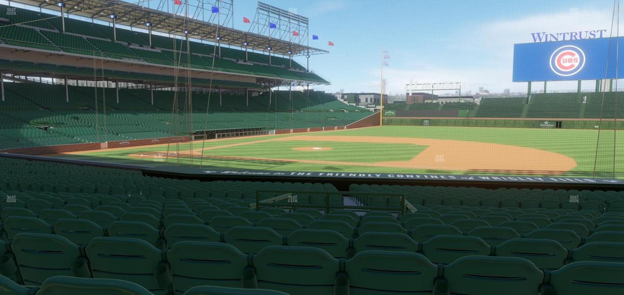 Wrigley Field - Section 125 Seat View