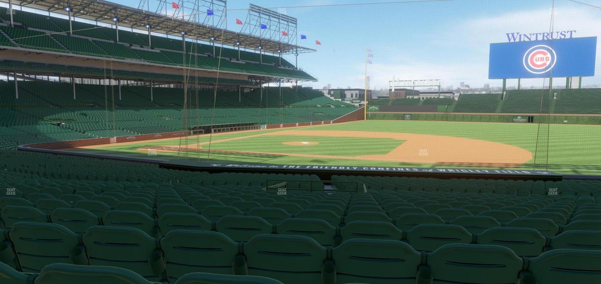 Wrigley Field - Section 125 Seat View