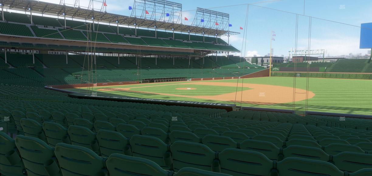 Wrigley Field - Section 127 Seat View