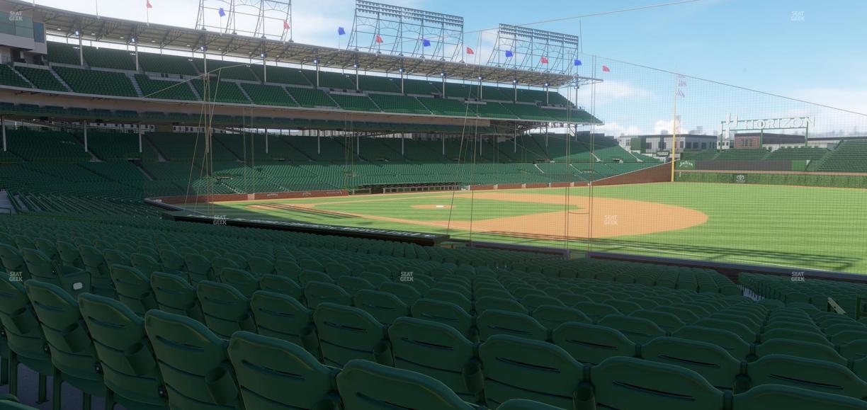Wrigley Field - Section 128 Seat View