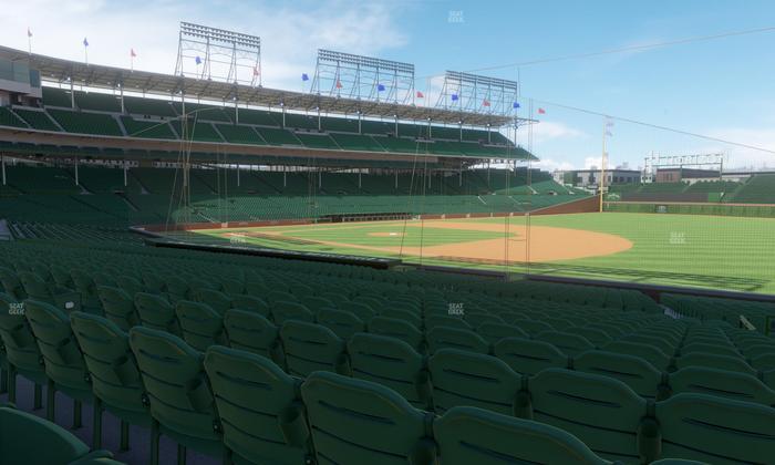 Wrigley Field - Section 128 Seat View