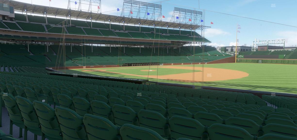 Wrigley Field - Section 128 Seat View