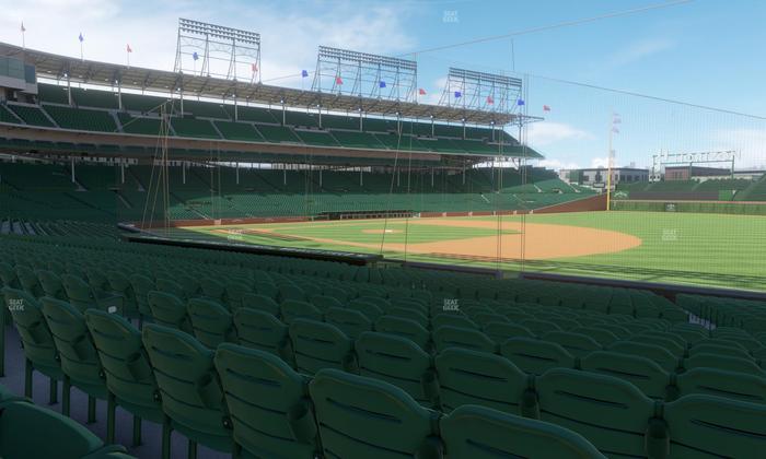 Wrigley Field - Section 128 Seat View