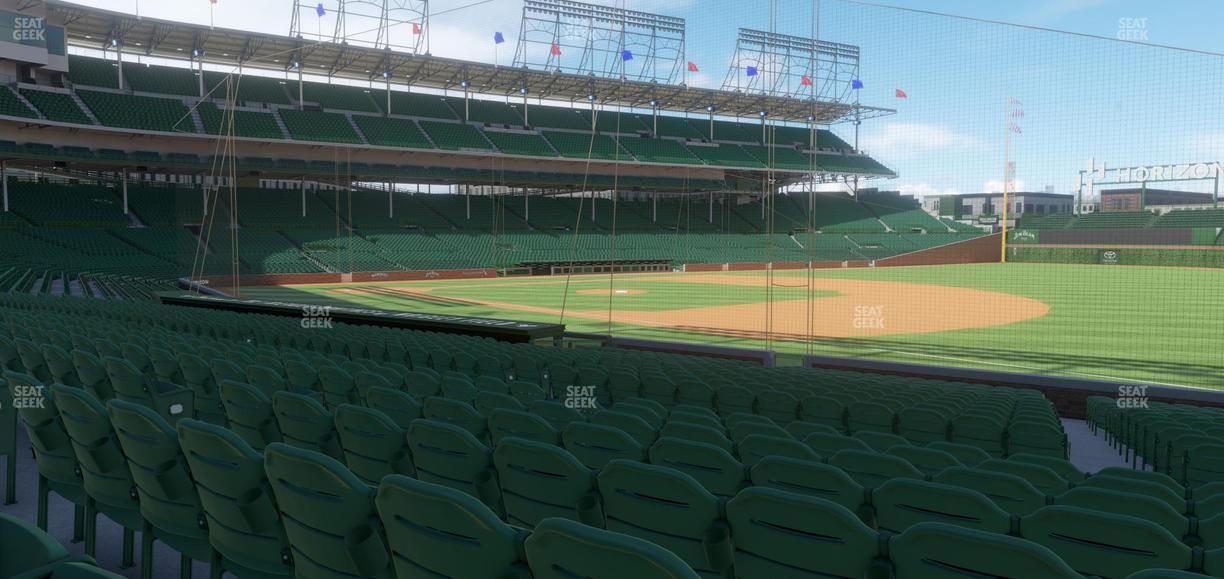 Wrigley Field - Section 128 Seat View
