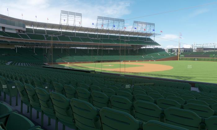 Wrigley Field - Section 129 Seat View
