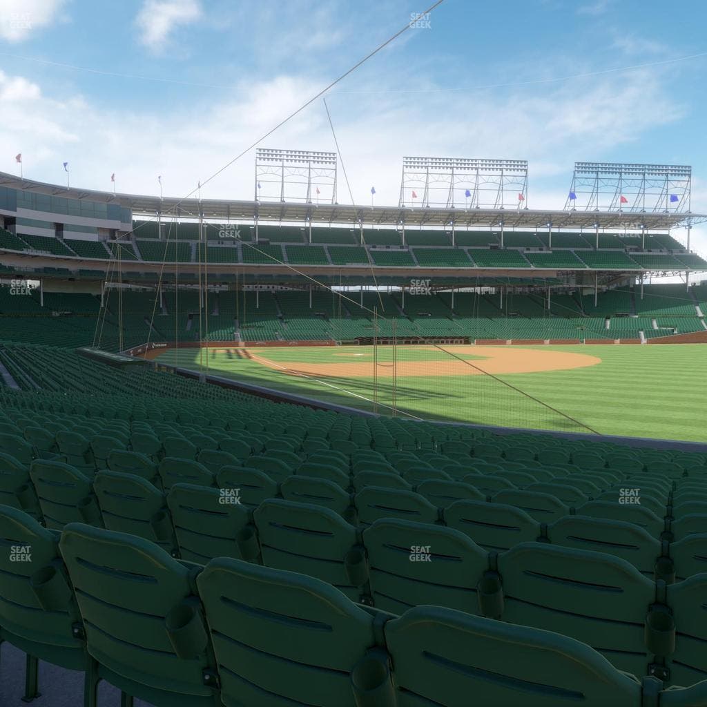 Wrigley Field - Section 132 Seat View