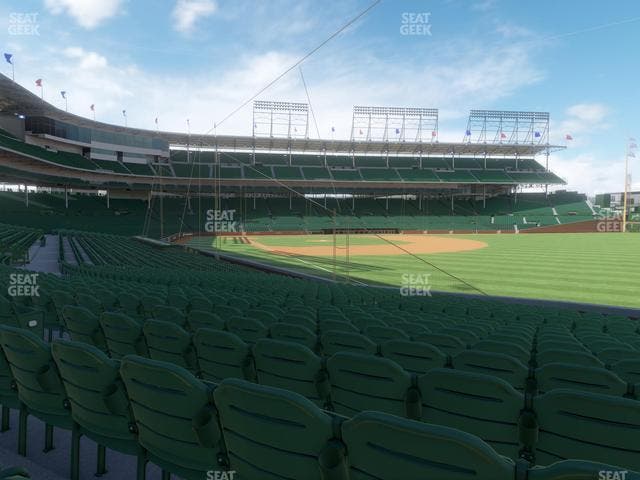 Wrigley Field - Section 132 Seat View