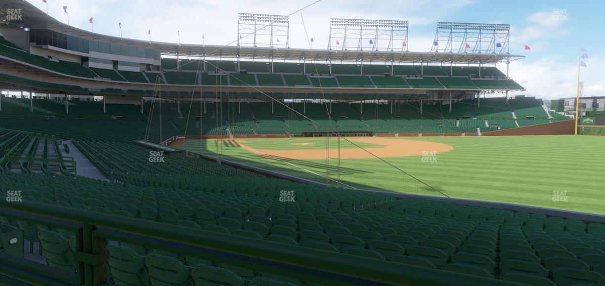 Wrigley Field - Section 132 Seat View