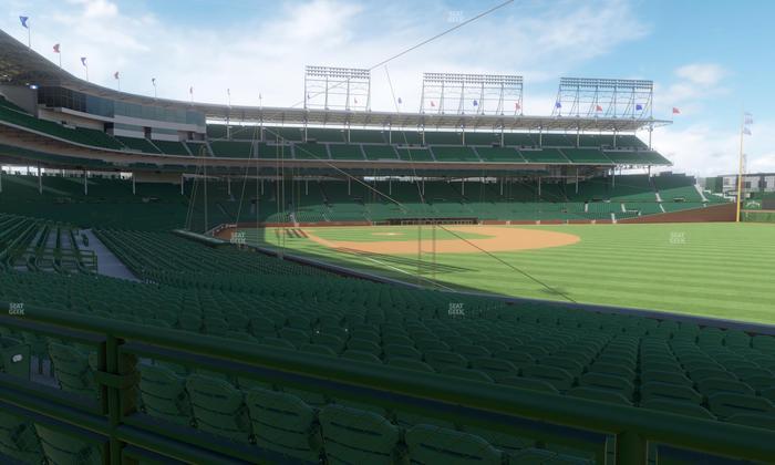 Wrigley Field - Section 132 Seat View