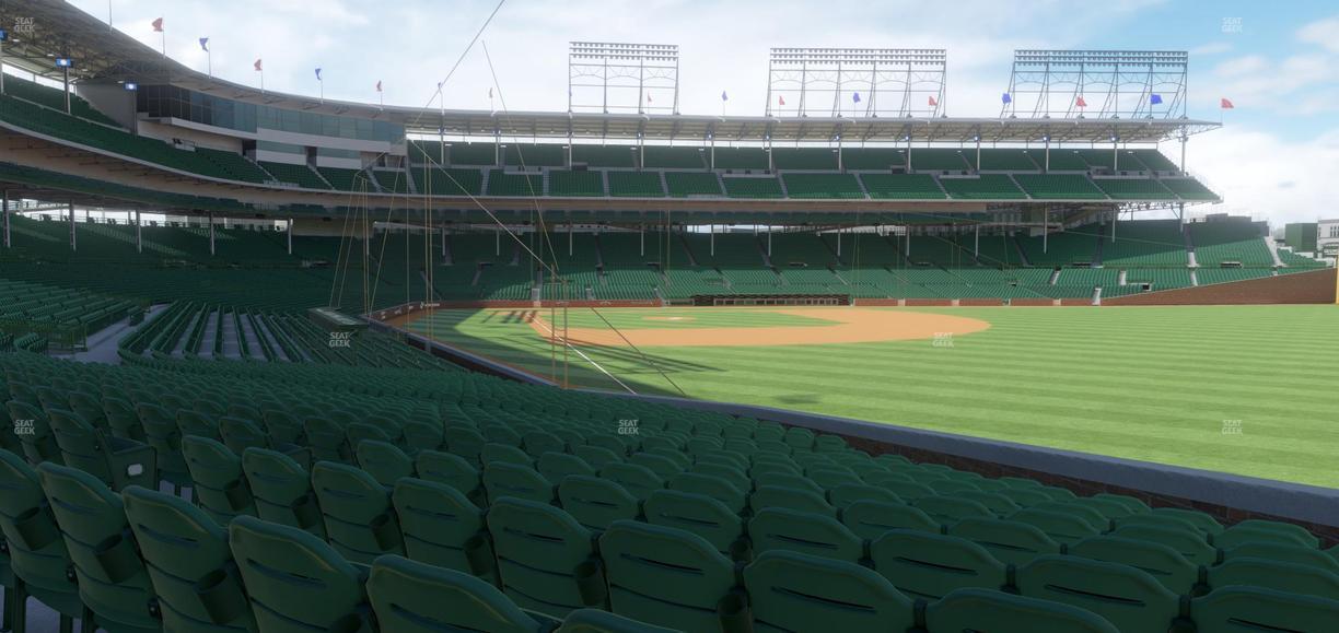 Wrigley Field - Section 133 Seat View