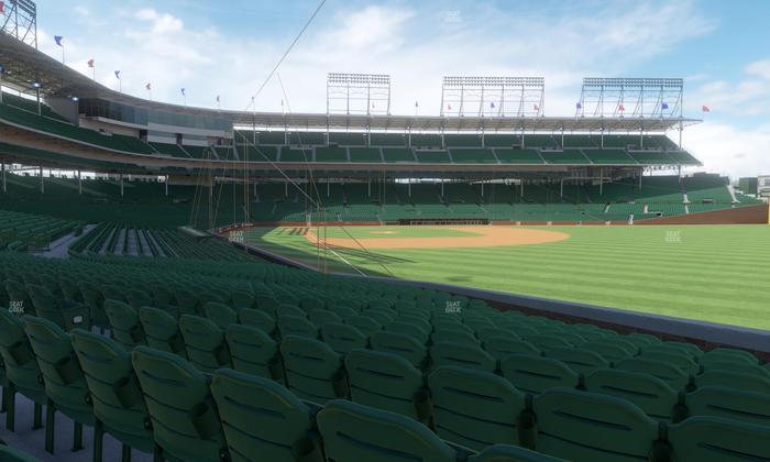 Wrigley Field - Section 133 Seat View