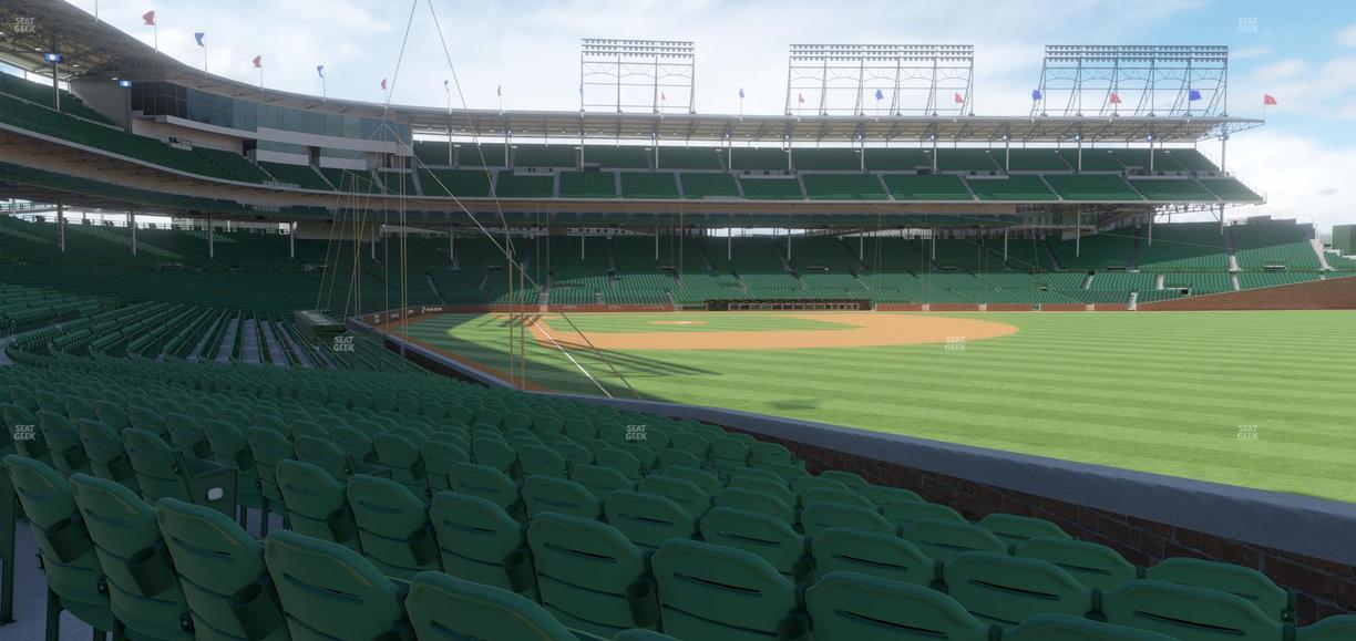 Wrigley Field - Section 133 Seat View