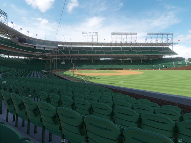 Wrigley Field - Section 133 Seat View