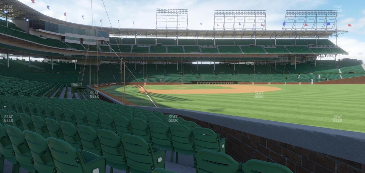 Wrigley Field - Section 133 Seat View