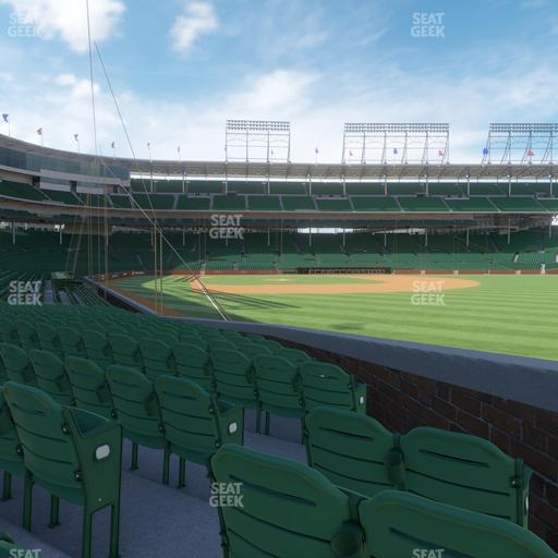 Wrigley Field - Section 133 Seat View