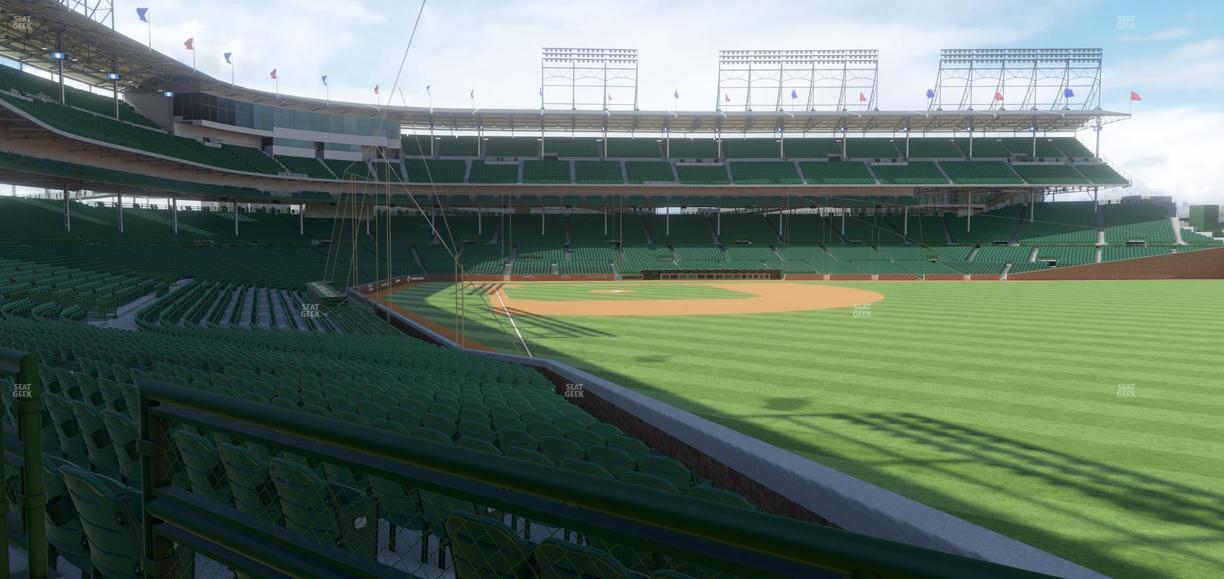 Wrigley Field - Section 134 Seat View