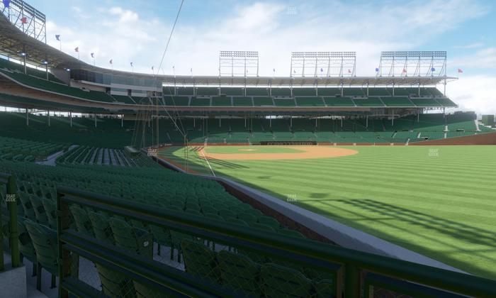 Wrigley Field - Section 134 Seat View