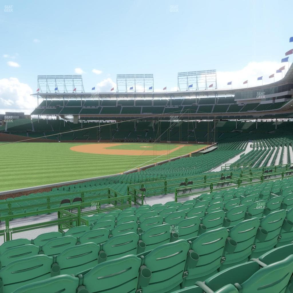 Wrigley Field - Section 203 Seat View
